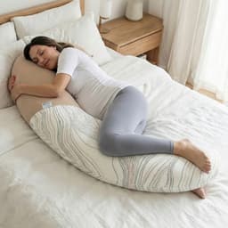 המדריך המלא לבחירת כרית הריון 2026: איזו צורה של כרית באמת תעזור לך לישון?