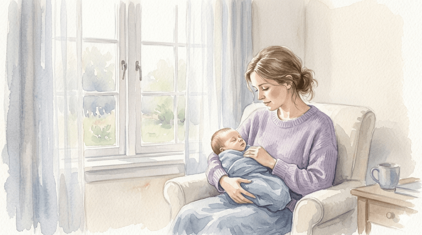 דיכאון אחרי לידה - סימנים וטיפול